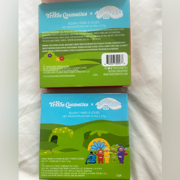 TRIXIE COSMETICS (TELETUBBYCOLLECTION) TINKY WINKYS PURSE BLUSH BRAND NEW IN BOX - Picture 4 of 6